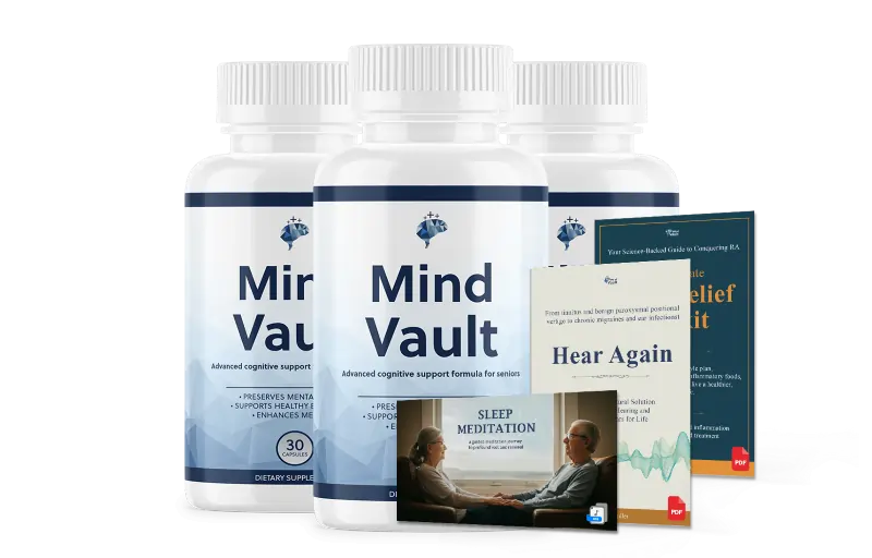 Mind Vault  3 Bottle Package